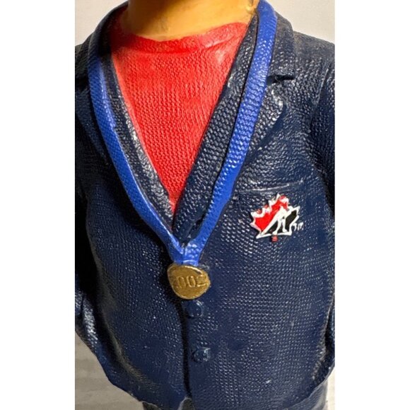 Bobble Dobbles Wayne Gretzky Team Canada 2002 Gold Medal Bobblehead Figure NHL - Picture 3 of 9